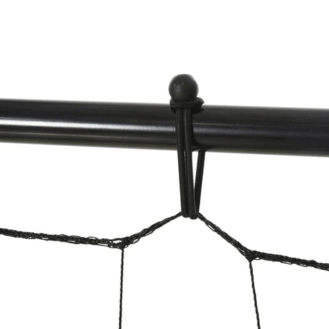 Rootz Soccer Goal - Soccer Net - Soccer Rebounder Goal - Rebound Wall Net - Soccer Rebound Wall - Yellow/Black - 184 x 63 x 123 cm