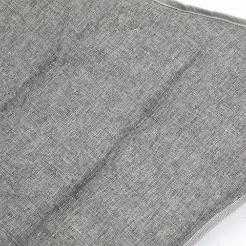 Rootz Campingstuhl – Klappbarer Campingstuhl – Klappstuhl – Stahl/Polyester – Hellgrau – 88 x 74 x 84 cm