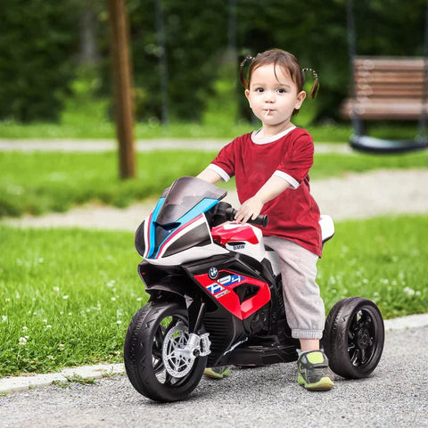 Rootz Children's Motorcycle - Electric Motorcycle - Headlight - 3 Music Modes - For Children 1.5-5 Years - Red - 82.5 x 42 x 54 cm