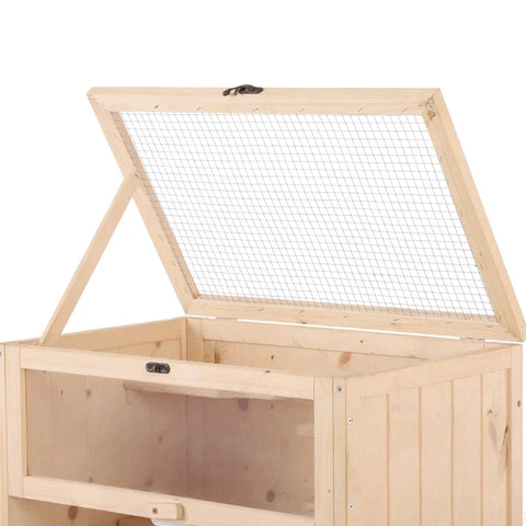 Rootz Kleintierkäfig – Tierstall – Nagetierkäfig – Meerschweinchenkäfig – Hamsterkäfig – Naturholz