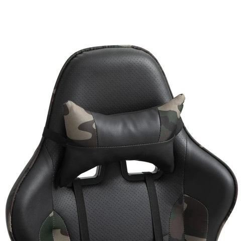 Rootz Gaming Chair - Massage Chair - Office Chair - Ergonomic Faux Leather - Foam - Black