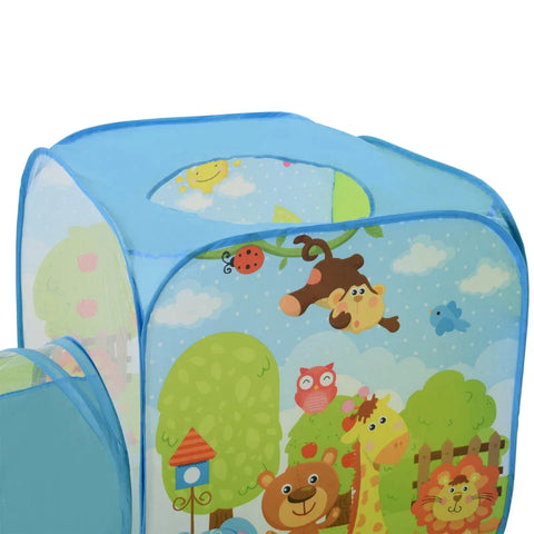 Rootz Kinderspeeltent - Babytent - 3-delige Speeltent - Kindertenttunnel - Gemakkelijk op te zetten Kindertent - Opvouwbare polyester tent - Kleurrijk - 230 X 74 X 93 Cm