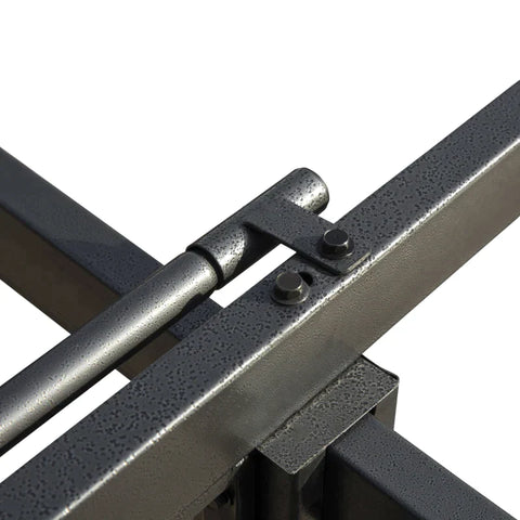 Rootz Pergola - Metal Pergola with Retractable Roof - Garden Gazebo - Metal Pergola Canopy - Outdoor Sun Shade Shelter for Party BBQ - Aluminum - Black + Grey - 3 x 3 m