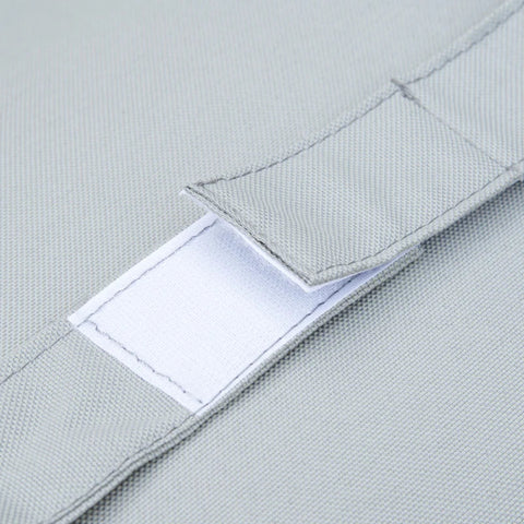 Rootz Gartenmöbel-Set – 3-teiliges Gartenmöbel-Set – Doppelsofa – Chaiselongue – Couchtisch – Sitzkissen – Cremeweiß