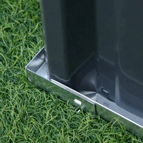 Rootz Verhoogd Bed - Tuinbed - Tuinbed Planter - Bloembak - Bloempot - Donkergrijs - 258 x 90 x 30 cm