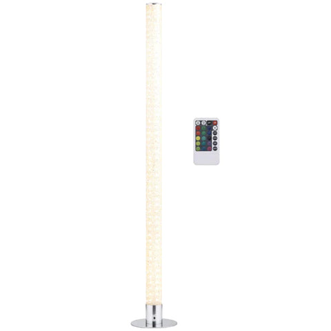 Rootz Vloerlamp - Led Vloerlamp - 16 Kleuren - Meerdere Lichtstanden - Cilindrische Body - Afstandsbediening - Ø15 x 104cm
