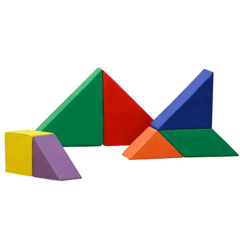 Rootz Soft Play Set - Building Block Set - Tangram Laying Game - Foam Building Blocks - Building Toys