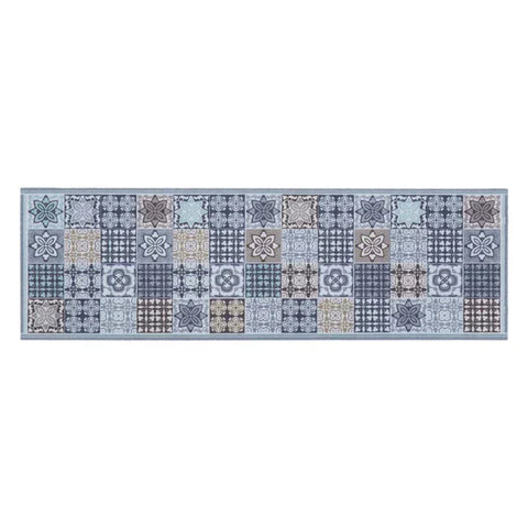 Rootz Runner - Runner Tiles - Mat - Rug - Carpet - Washable Runner - Polyamide - Colorful - 145 x 45 x 0.5 cm