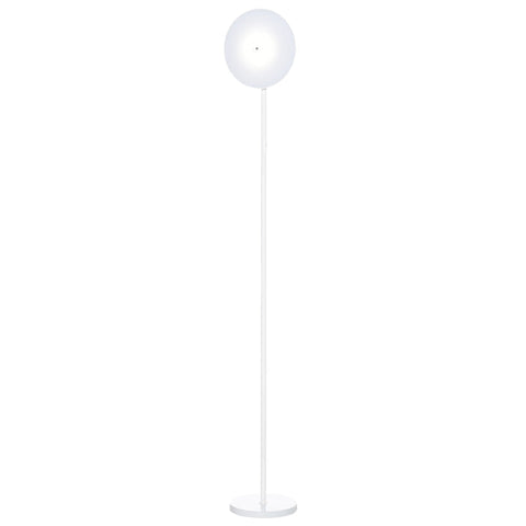 Rootz Floor Lamp - Floor Lamp With LED - Adjustable By 90 Degrees - Removable Light Pole - 3 Levels - Metal - White - 28 cm x 28 cm x 171.5 cm