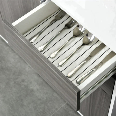 Rootz Standing Cabinet - Storage Cabinet - Cabinet Chest - Cabinet - 117 cm x 36 cm x 74 cm