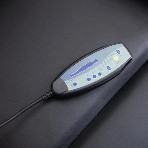 Rootz Massage Chair - TV Chair - Electric Chair - Relaxation Chair - Living Room Chair - 165° Inclination - PU Metal - Black - 70 x 88 x 100 cm