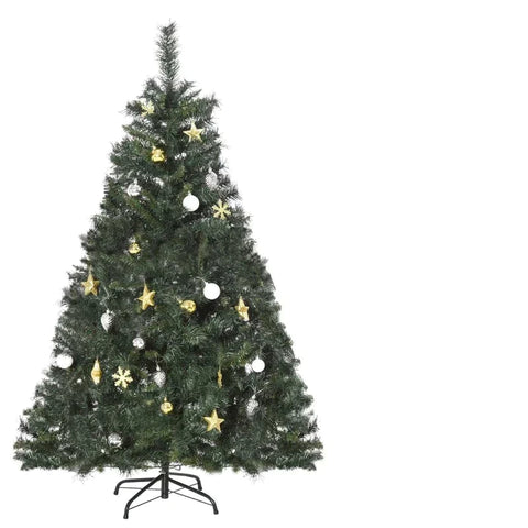 Rootz Christmas Trees -  Mini Christmas Tree - Christmas Tree With Decoration - 120 LEDs