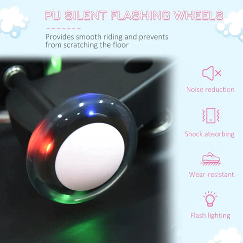 Rootz Children's Slide Car - Slide Cars - Children's Vehicle - Children's Car - Toddler Ride On Car - 77x34x35 cm